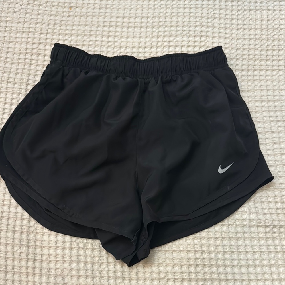 Nike Black Athletic Shorts Lightweight Performance